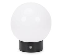 ValueLights | Rechargeable LED Portable Table Lamp with Globe Shade Dimmable Touch Button Cordless Light | Table Lamps & Home Improvements Essential