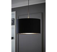 ValueLights | Reni Medium Pendant Shade with Black & Chrome Inner | Shades, Home Décor & Improvement Essential