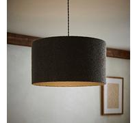 45cm Rachelle Boucle Pendant Shade Charcoal