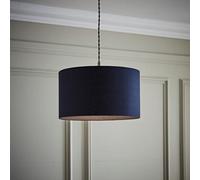 Lampshade Ceiling Drum Light Shade Table Floor Pendant Easy Fit Fabric Lighting