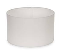 MiniSun | Small Modern White Fabric Drum Light Shades | Lamp Shades, Home Décor & Improvement Essential | Set of 2 | 250cm Shade Width
