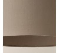 ValueLights | Reni Taupe Fabric Drum Ceiling Lamp Shade (D) 35cm | Shades, Home Décor & Improvement Essential