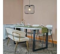 Valuelights Ridgway Floor Lamp Shade And Bulb (D)32Cm