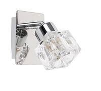 Valuelights Ritz Silver Indoor Wall Spotlight And G9 Capsule Led 2.6W Warm White 3000K Bulb
