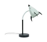 Rocket Table Lamp Desk Light Adjustable Flexi Neck Integrated LED Kids Nursery Bedroom Reading Light