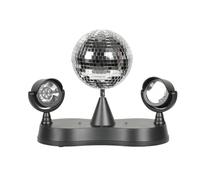 Rotating LED Disco Ball Colour Changing Spotlight Desk Table Lamp USB Plug in DJ Party Light