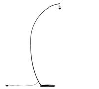 Valuelights Rousse Modern Black Metal Arched Style Designer Floor Lamp Base