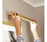 Valuelights Ryle Set Of 2 Rechargeable Easy Fit Wall Touch Light Fittings In Gold