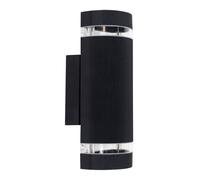 Valuelights Ryston Black Outdoor Wall-Up Down Light Black