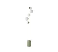 ValueLights | Sage Green 5 Way Standing Floor Lamp with Glass Globe Lampshade Living Room Hallway Light | Floor Lamps & Torchieres, Home Décor & Improvement Essential