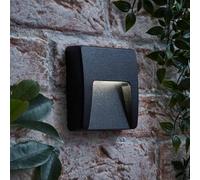 ValueLights | Sam Matte Black Square IP65 LED Outdoor Wall Light | Wall Lights, Home Décor & Improvement Essential