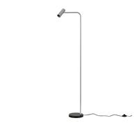 Selbourne Grey Floor Lamp ValueLights Grey One Size