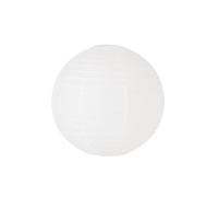 ValueLights | Small 30cm Easy Fit White Paper Globe Ceiling Pendant Light Shade Living Room Bedroom Lampshade | Ceiling Lights, Home Décor & Improvement Essential | Included LED Bulb