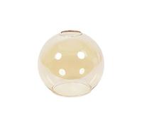 ValueLights | Small Smoked Glass Globe Light Shade Ceiling Light Shade | Lamp Shades, Home Décor & Improvement Essential | Includes Bulb