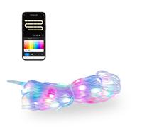Smart Colour Changing String Fairy Lights With App Control And Music Sync Timer 5M - 10M ValueLights Multi One Size