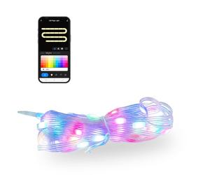 ValueLights | Smart RGBIC DreamColour LED Fairy Strings Lights, IP65 Waterproof, WiFi Lights, Alexa & Google, App Control, Music Sync Light - 5M | Smart Lighting & Home Tech Improvements Essential