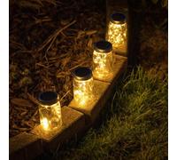 Valuelights Solar Black Outdoor Lantern