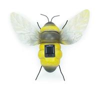 Solar Powered Bumble Bee Garden Ornament Outdoor Fence Wall Solar Light for Outdoor Garden Patio