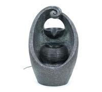 ValueLights | Solar Powered Cascading Water Feature Outdoor Light | Water Features, Home Décor & Improvement Essential | Swirl Design