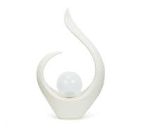 Valuelights Solar Powered Large Abstract Garden Ornament Natural Outdoor Statue Light