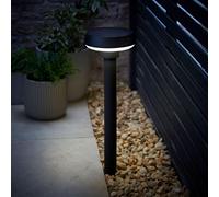 ValueLights Solar Powered LED Matte Black Sensor Outdoor Spike Light ValueLights Black