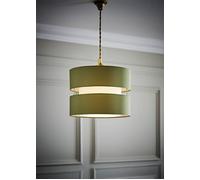 Sophia Easy Fit Small Light Lamp Shade ValueLights Olive 10 inches