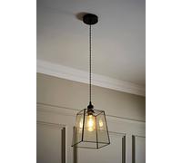 ValueLights Susie Glass Lantern Shade Single Drop Pendant Light