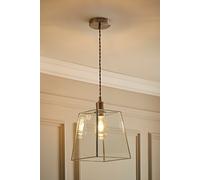 ValueLights Susie Glass Lantern Lamp Shade Single Drop Pendant Light