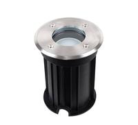 Valuelights Modern Bushed Chrome Ip54 Rated Outdoor Garden Walk Over Light