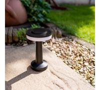 Valuelights Talence Contemporary Wireless Portable Touch Table Lamp With An Integrated Rechargeable Led Mood Light