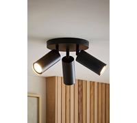 ValueLights Taylor Matte 3 Way Adjustable Tube Spotlight Ceiling Light in Black ValueLights Black