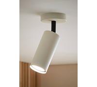 ValueLights Taylor Matte Adjustable Tube Spotlight Ceiling Light in Cream ValueLights Cream