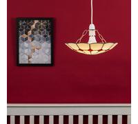 Tiffany Red Cortez Jewel Pendant Ceiling Light Shade