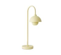 Tilly Pastel Arched Dome Shade Metal Floor Lamp with LED Bulb ValueLights Yellow One Size