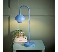 ValueLights | Tilly Pastel Blue Arched Dome Shade Metal Table Lamp | Table Lamps, Home Décor & Improvement Essential
