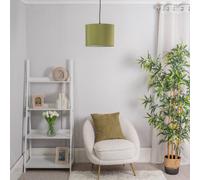 Valuelights Torbery Set Of 3 Olive Nesting Ceiling Light Shades And Bulbs (D)30Cm