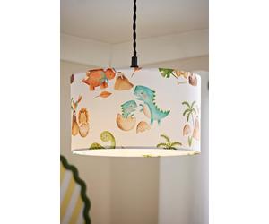 ValueLights Toro Childrens Nursery Drum Ceiling Floor Light Lamp Shade & 10w LED ValueLights Multicolor