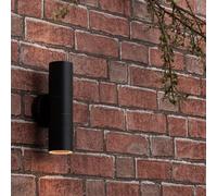 ValueLights Up/Down Black Outdoor Wall-Up Down Light ValueLights Black