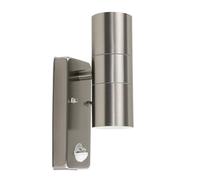 Up Down Silver Outdoor Wall-Up Down Light ValueLights Silver One Size