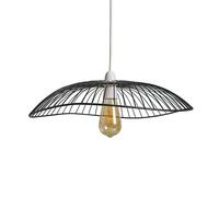 Valuelights Vella Black Ceiling Light Pendant Black