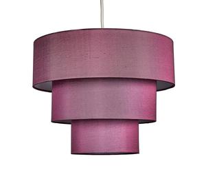 Valuelights Vermont 3 Tier Purple Ceiling Pendant Shade Purple