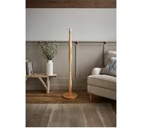 ValueLights | Traditional Light Wood Candlestick Floor Lamp Base for Living Room | Floor Lamps, Home Décor & Improvement Essential