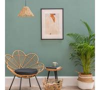 MiniSun | Modern Natural Rattan Flower Scallop Edge Ceiling Light Shade | Pendant Lights, Home Décor & Improvement Essential | 31cm Shade Width