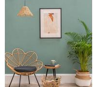 MiniSun | Modern Natural Rattan Flower Scallop Edge Ceiling Light Shade | Pendant Lights, Home Décor & Improvement Essential | 31cm Shade Width