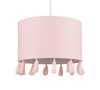 Valuelights Vivian Pink Ceiling Pendant Shade Pink