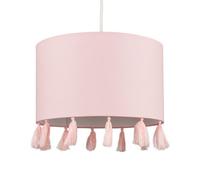 Valuelights Vivian Pink Ceiling Shade And Bulb (D)30Cm