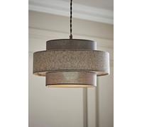 Valuelights Weaver Grey Ceiling Pendant Shade Grey