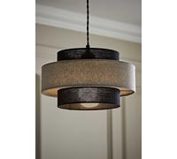 Valuelights Weaver Grey Ceiling Pendant Shade Grey
