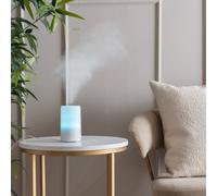 White Diffuser Mood Light Essential Oil Aromatherapy Table Lamp Timer
