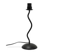 ValueLights | Black Metal Wavy Table Lamp Base | Table Lamps, Home Décor & Improvement Essential